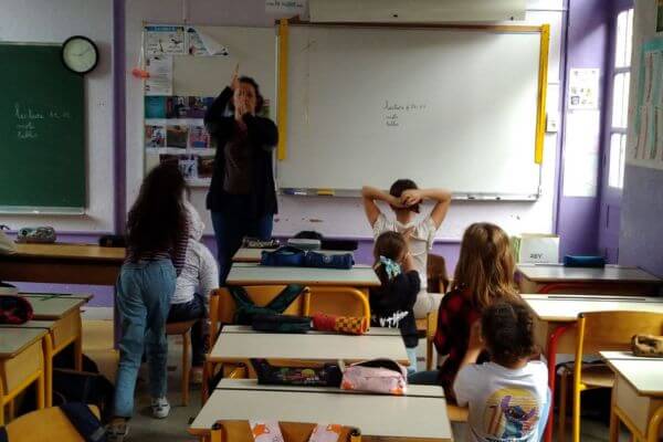 Massage à l'école - psychopédagogie positive, Pazapa - Nathalie Portron