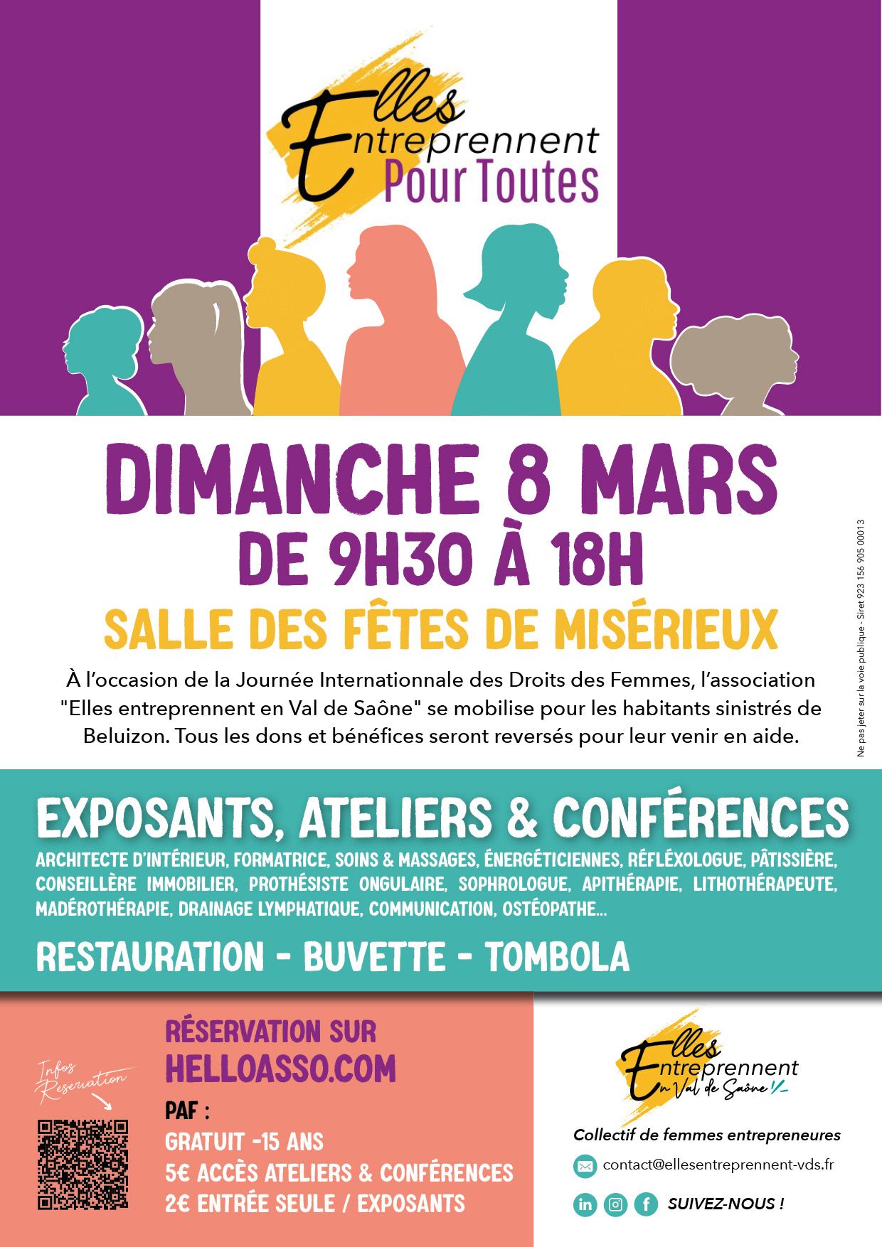 Salon Elles entreprennent pour toutes