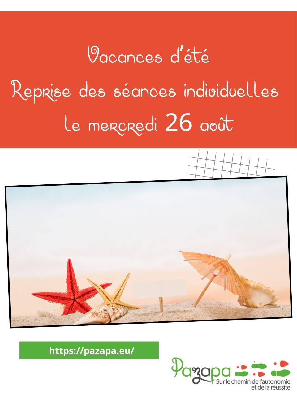 Vacances été 2026
