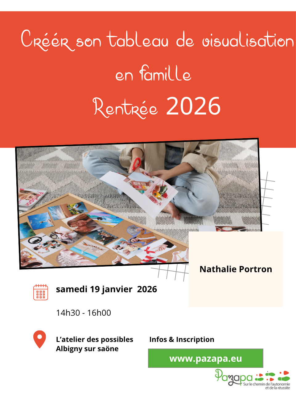 Atelier bien être en famille : Créer son tableau de visualisation