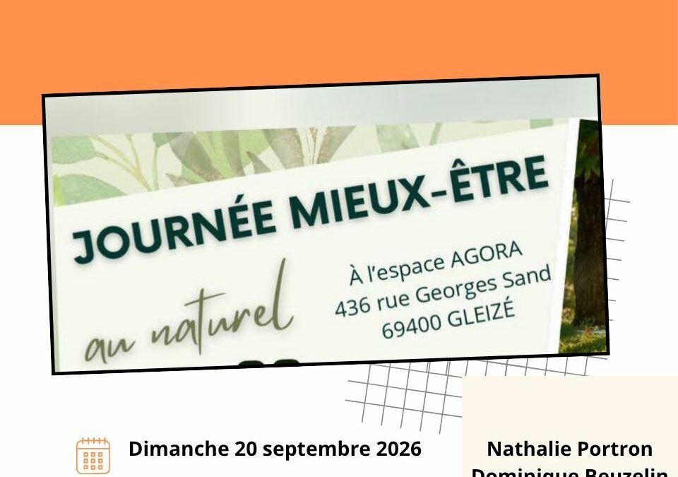 Journée mieux être au naturel